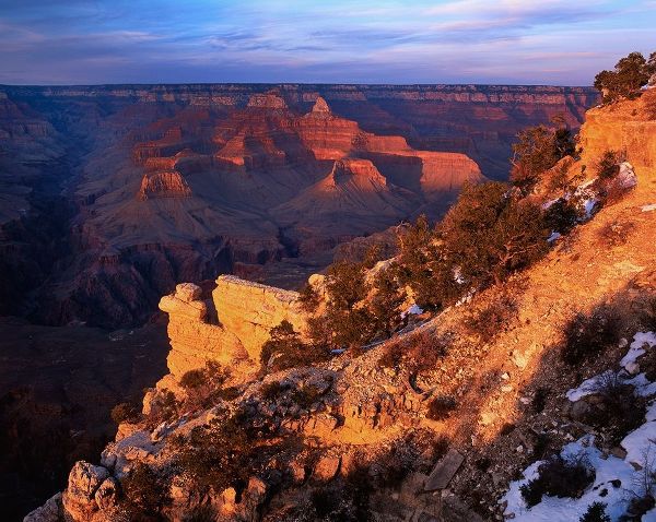 Arizona-Grand Canyon National Park Sunrise from Mather Point on South Rim